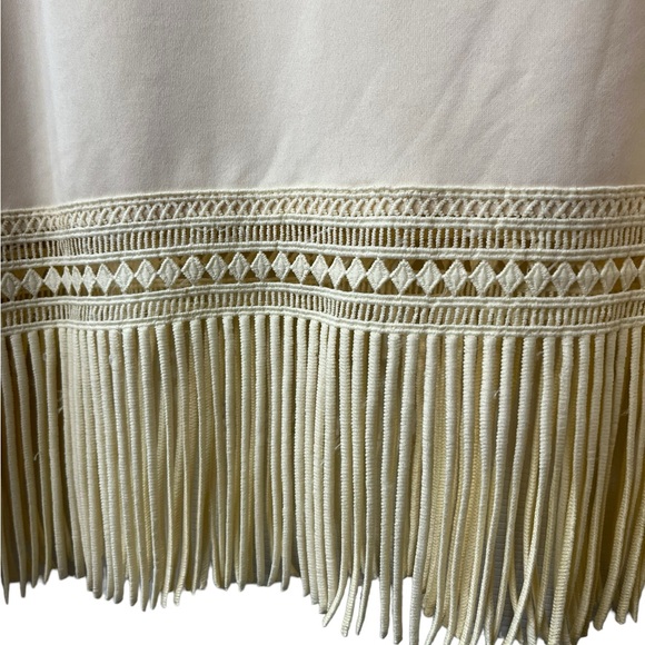Women’s Verdusa Fringe Hem Long Sleeve Top-Size L - Picture 5 of 5